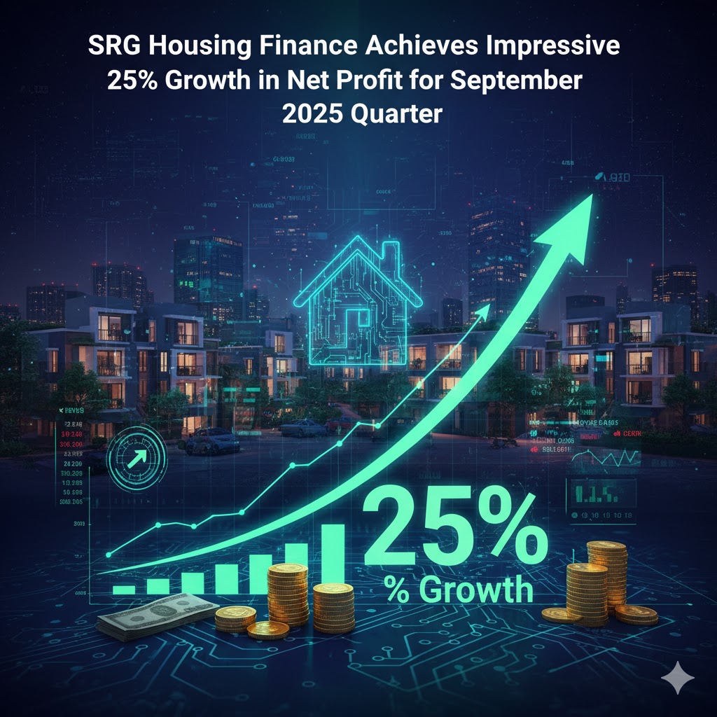 SRG Housing Finance Achieves Impressive 25 Growth in Net Profit for September 2025 Quarter