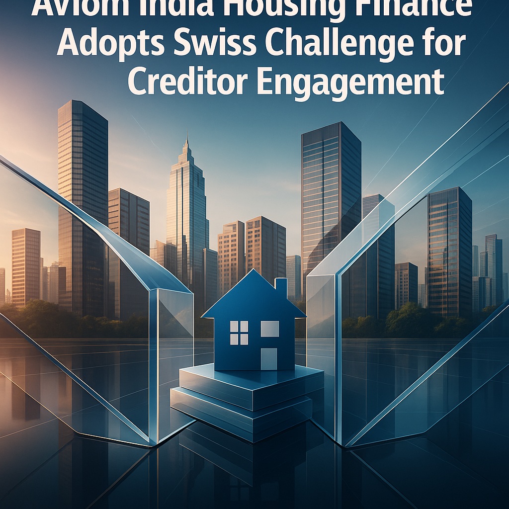 Aviom India Housing Finance Adopts Swiss Challenge for Creditor Engagement