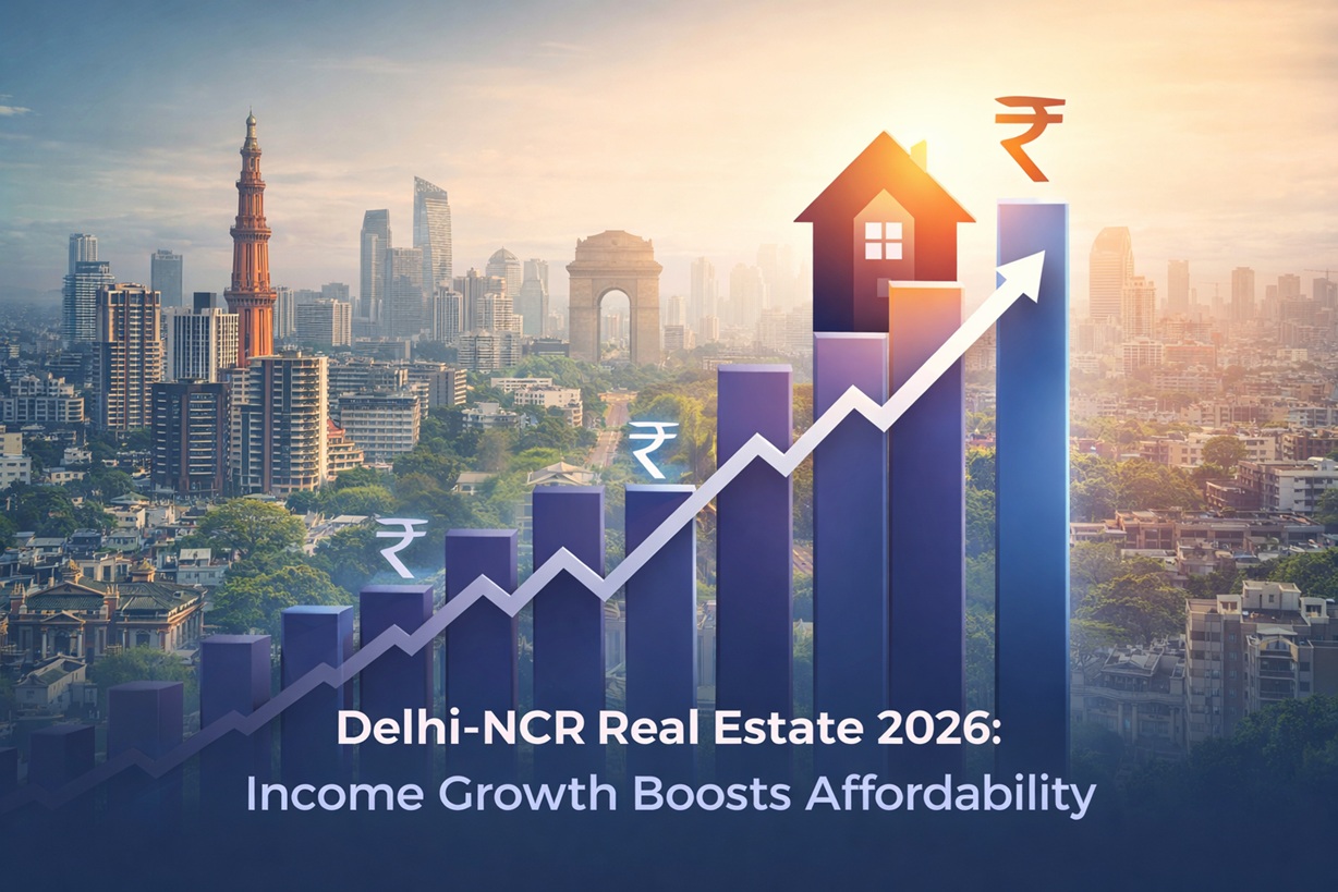 Delhi-ncr Real Estate 2026: Income Growth Boosts Affordability