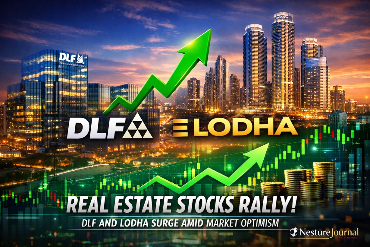 Real Estate Stocks Rally: Dlf And Lodha Surge Amid Market Optimism