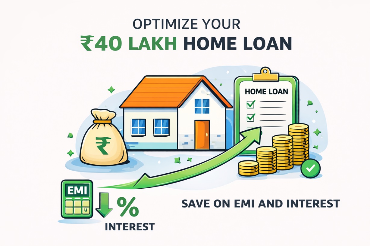 Optimize Your 40 Lakh Home Loan: Save On Emi And Interest