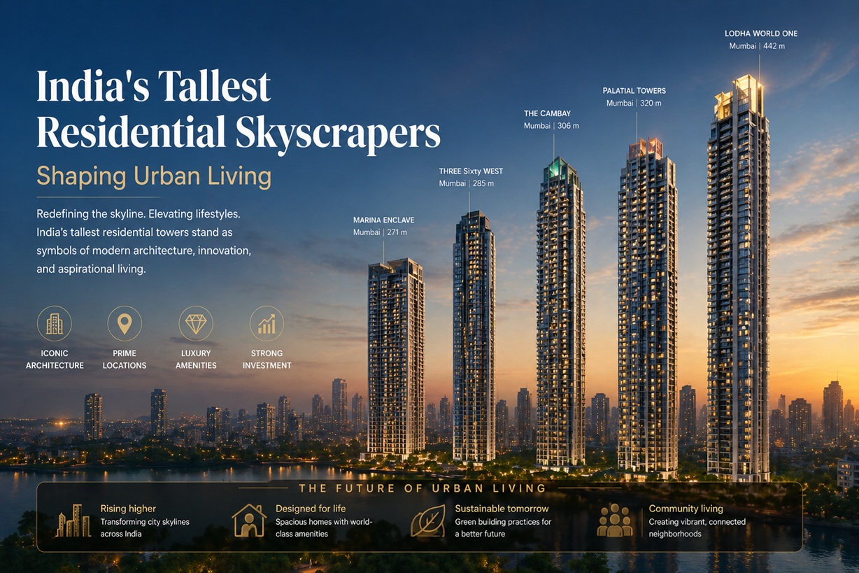 India's Tallest Residential Skyscrapers Shaping Urban Living