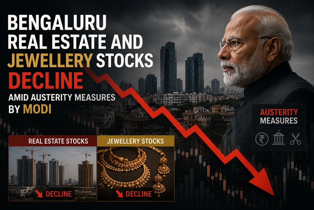 Bengaluru Real Estate And Jewellery Stocks Decline Amid Austerity Measures