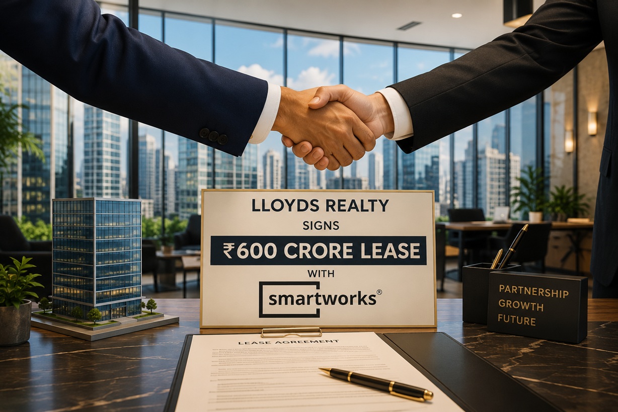 Lloyds Realty Signs 600 Crore Lease With Smartworks